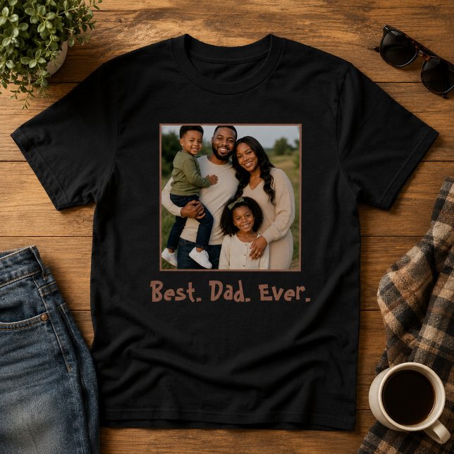 Camiseta Feito com amor Melhor Pai do Mundo (Criador carregado)