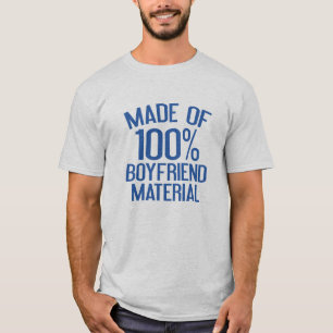 Camiseta Feito De 100% De Material De Namorado