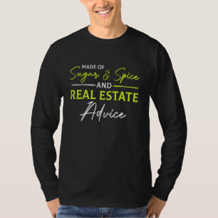 Camiseta Feito De Açúcar Especiado e Conselhos de Imóveis I
