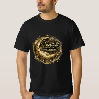 Camiseta Feito de Luz Estelar e Sonhos Sagrados
