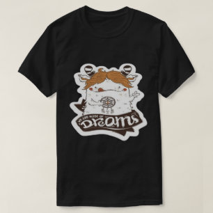 Camiseta Feito de SonhosCriatura Hornuda & Apanhador de Son