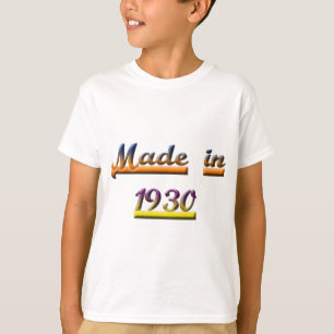 CAMISETA FEITO EM 1930