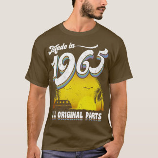 Camiseta Feito em 1965, com todas as peças originais 53d pr