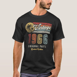 Camiseta Feito em 1966 Edição Limitada Presente Divertido R