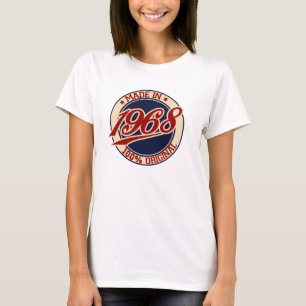 Camiseta Feito Em 1968