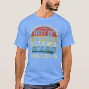 Camiseta Feito Em 1972, Edição Limitada, Ofertas De 50 Anos
