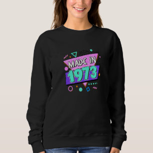 Camiseta Feito em 1973, 49º Aniversário, 80s 90s, 1990s, no