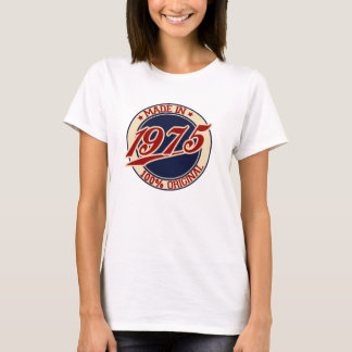 Camiseta Feito Em 1975