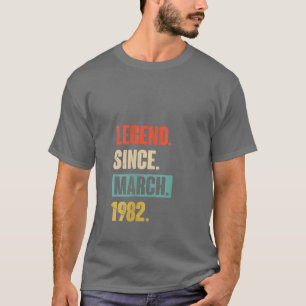 Camiseta Feito Em 1976, Em Floral, 47 Anos De Idade, 47.º P