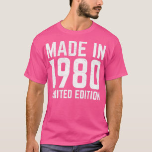 Camiseta Feito em 1980