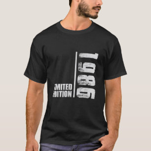 Camiseta Feito em 1986 Edição Limitada Presente 40 Anos de