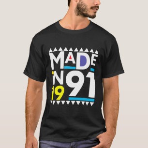 Camiseta Feito Em 1991