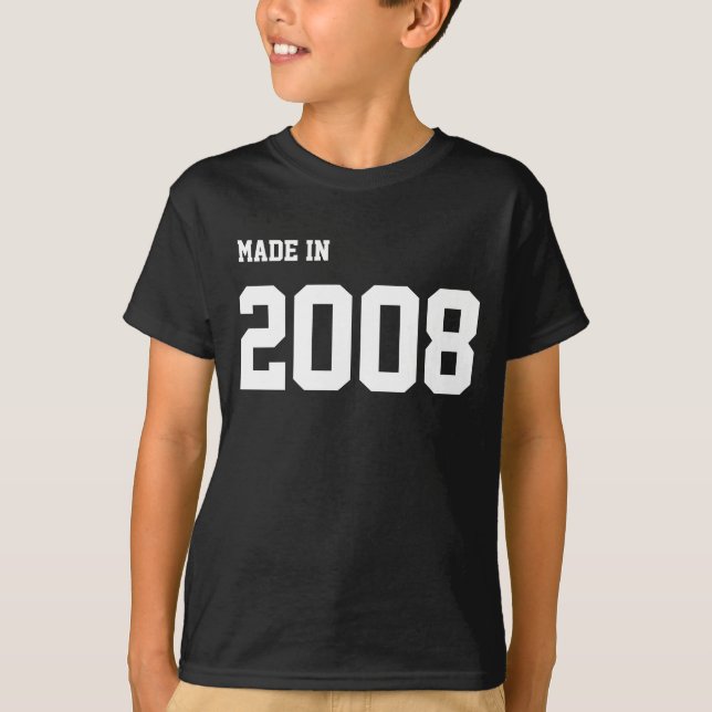 Camiseta Feito em 2008 (Frente)