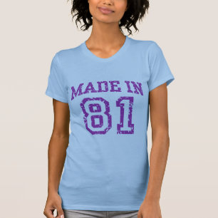 Camiseta Feito em 81