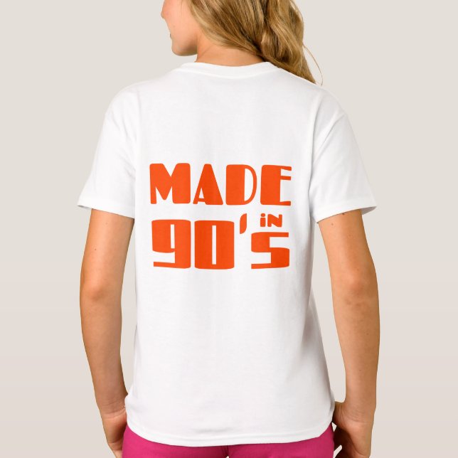Camiseta Feito em 90 (Verso)