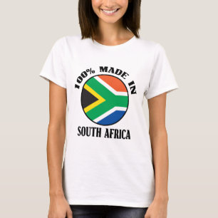 Camiseta Feito em África do Sul