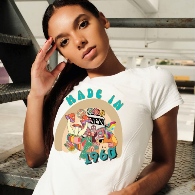 Camiseta Feito em Birthday Milestone de 1960 (Criador carregado)