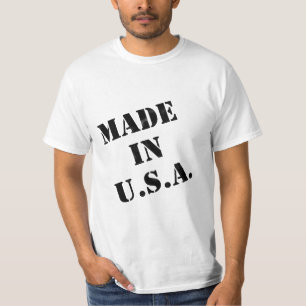 Camiseta Feito em Design nos EUA