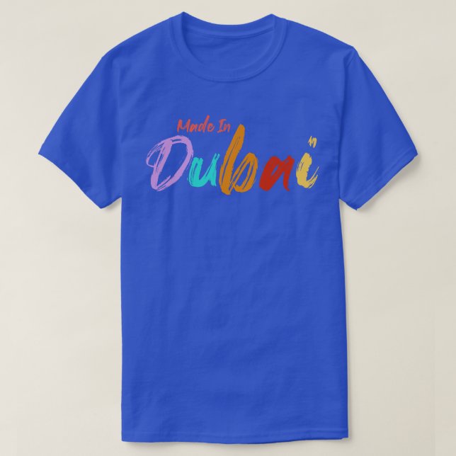 Camiseta Feito em Dubai (Frente do Design)