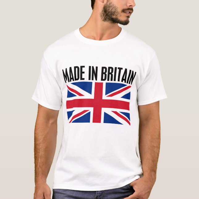 Camiseta Feito em Grâ Bretanha (Frente)