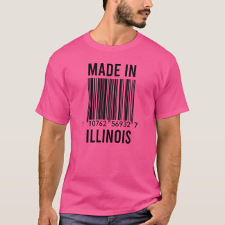 Camiseta Feito Em Illinois 1
