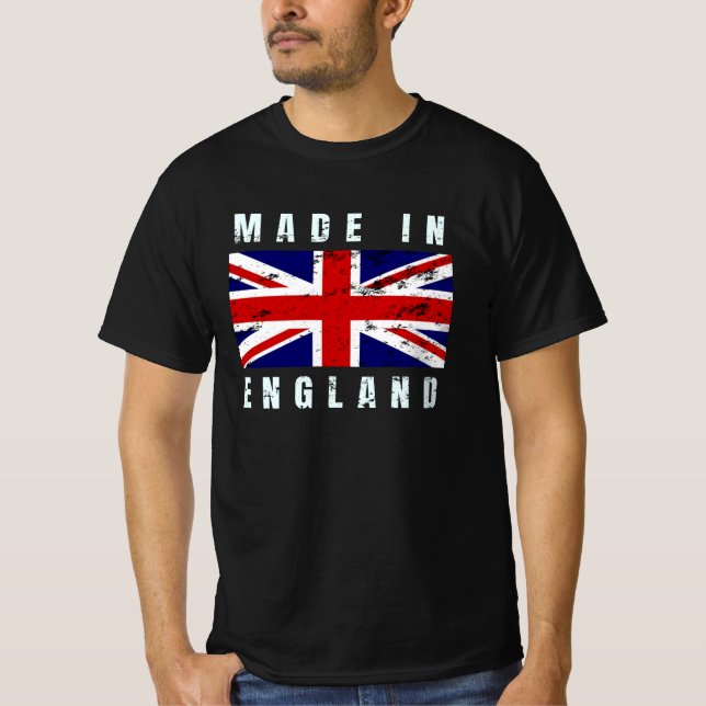 Camiseta feito em inglaterra (Frente)