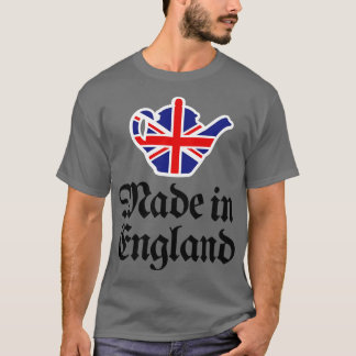 Camiseta Feito em Inglaterra, em bule britânico Sindicato