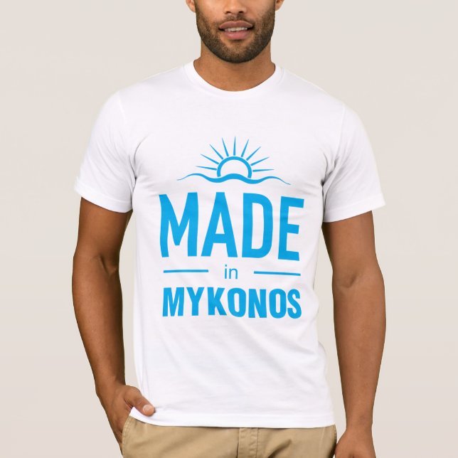 CAMISETA FEITO EM MYKONOS (Frente)