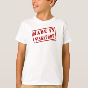 Camiseta Feito em Singapore