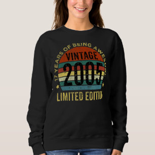 Camiseta Feito Em Vintage, 2005, Com 17 Anos