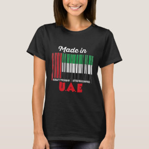 Camiseta Feito Emirados Árabes Unidos