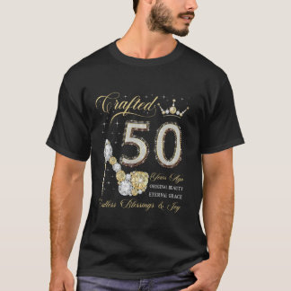 Camiseta Feito Há 50 Anos, Aos 50 Anos, Aos 50 Anos