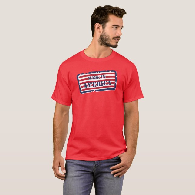 Camiseta Feito na América (Frente Completa)