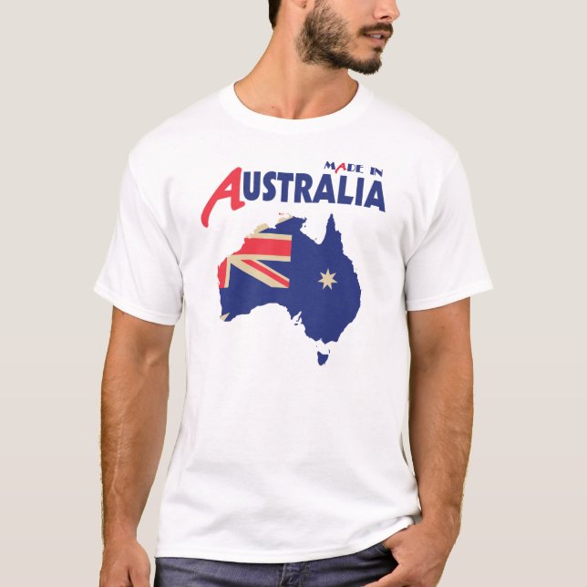 Camiseta Feito Na Austrália (Frente)