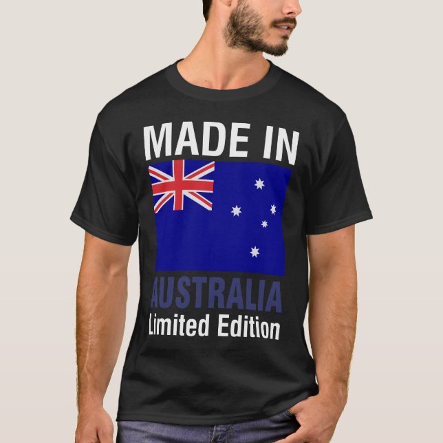 Camiseta Feito Na Austrália Limited Edition (Frente)