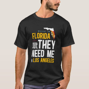 Camiseta Feito na Bandeira da Flórida - Eles Precisam de Mi