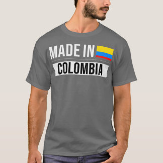 Camiseta Feito na Colômbia Presente para Colombiano com Raí