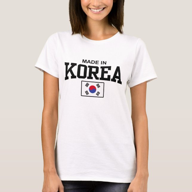 Camiseta Feito na Coreia (Frente)