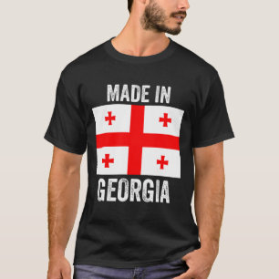 Camiseta Feito na Geórgia // Bandeira Nacional do País