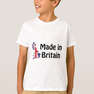 Camiseta Feito na Grã-Bretanha