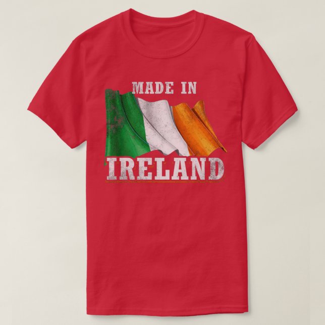 Camiseta Feito na Irlanda (Frente do Design)