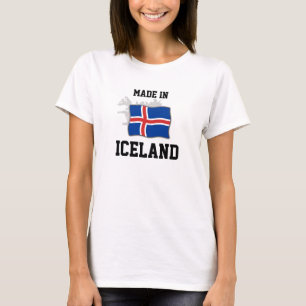 Camiseta Feito na Islândia