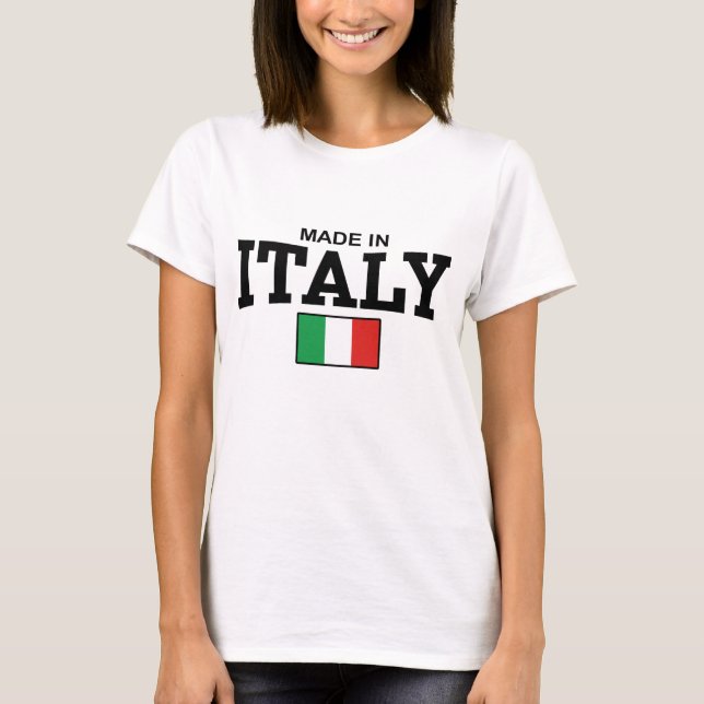 Camiseta Feito na Itália (Frente)