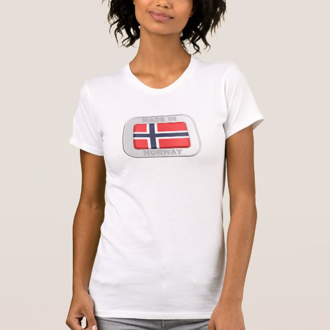 Camiseta Feito na Noruega (Frente)