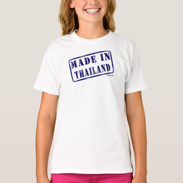 Camiseta Feito na Tailândia (Frente)