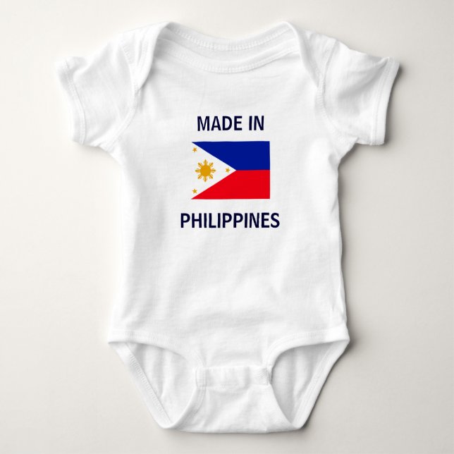 Camiseta Feito nas Filipinas (Frente)