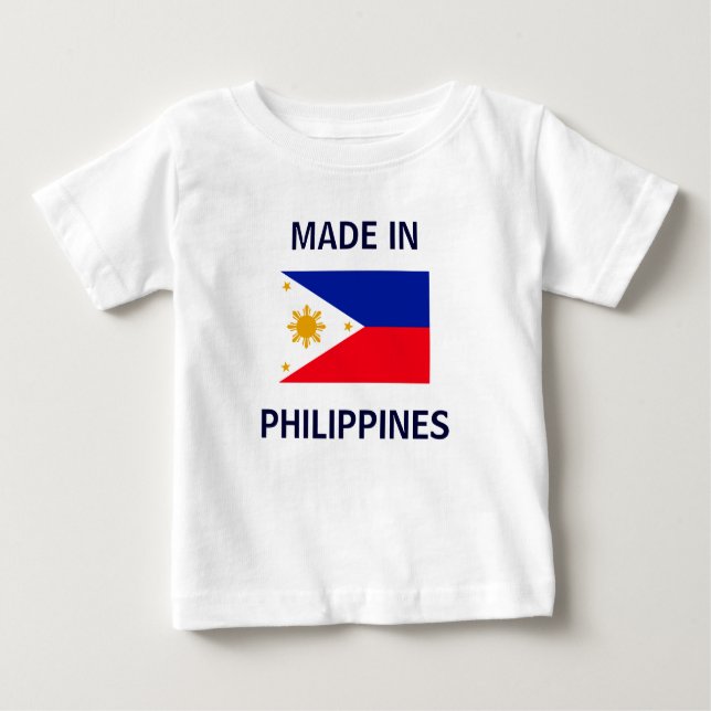 Camiseta Feito nas Filipinas (Frente)