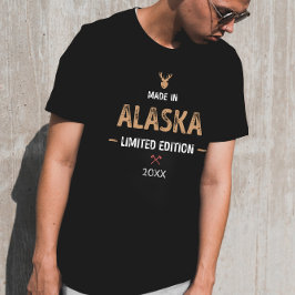 Camiseta Feito no Alaska - Edição Limitada - Ano