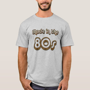 Camiseta Feito no anos 80