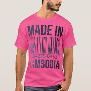 Camiseta Feito no Camboja